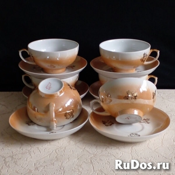 Чайный сервиз ФЗ Дулёво СССР изображение 6