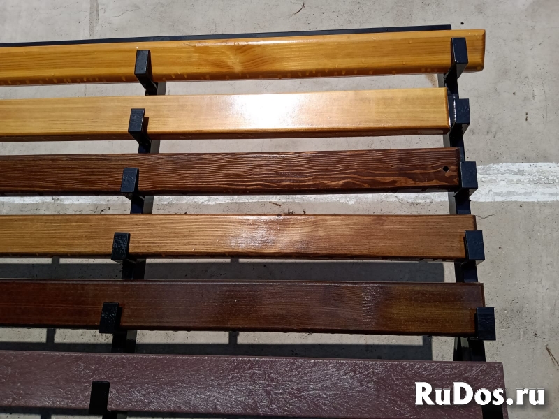 Скамейка садовая (парковая) кованая СкФ изображение 3