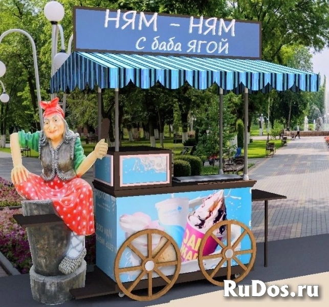 Изготовливаем тележки мороженого фотка