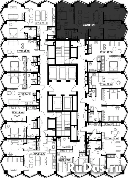 Продам 3 комнатную квартиру 91.9 м2 изображение 3