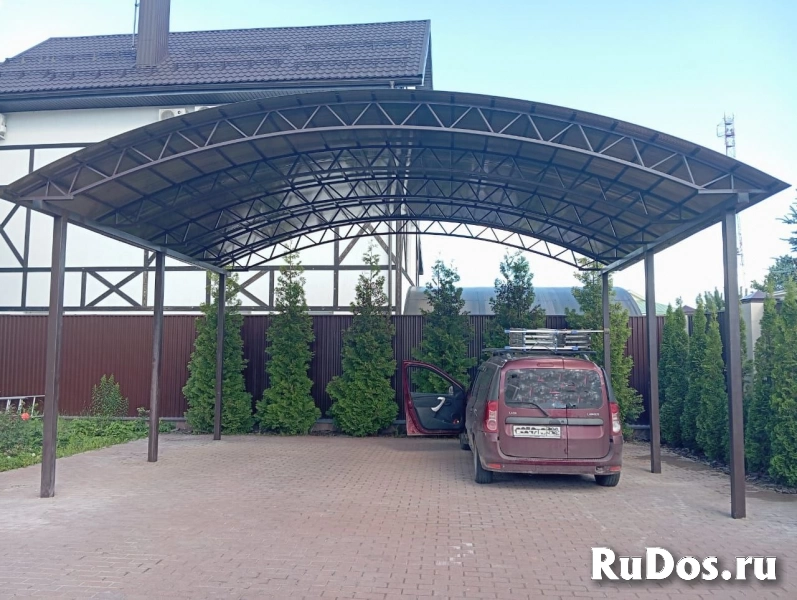 Навесы для авто от производителя изображение 7