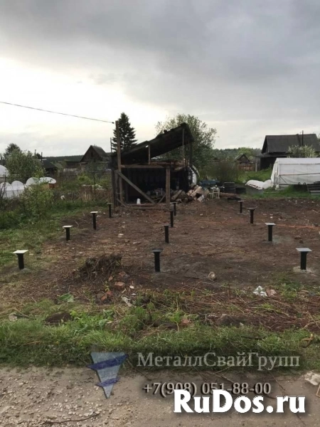 Винтовые сваи — надежный фундамент для домов, теплиц и сельхозполей! изображение 9