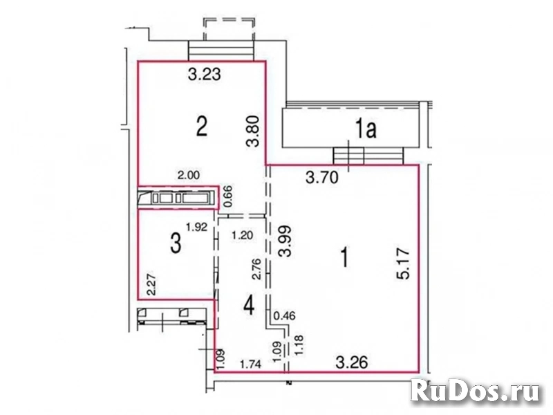 Продам 1 комнатную квартиру 39.2 м2 изображение 5