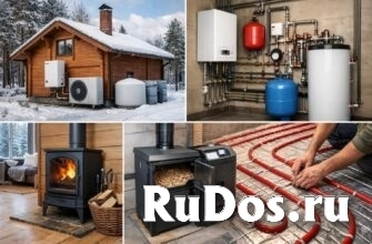 Монтаж отопления загородного дома, дачи. Водоснабжение. ЛОС изображение 7