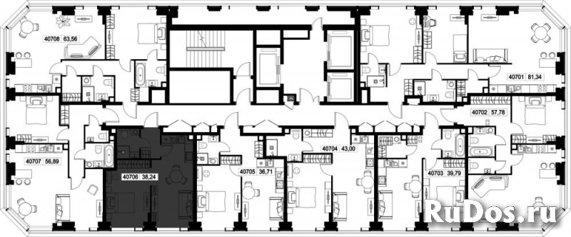 Продам 1 комнатную квартиру 38.24 м2 изображение 3