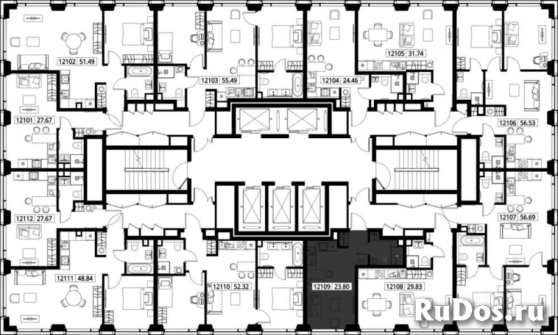 Продам 1 комнатную квартиру 23.8 м2 изображение 3