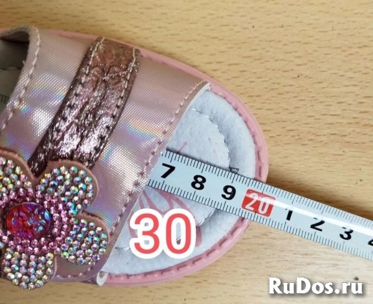 Сандалии 27, 29, 30 р-ры новые босоножки для девочки изображение 3