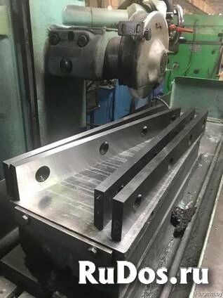 Изготовление и заточка шлифовка ножей для гильотинных ножниц любых типов размеров. Тульский промышленный Завод шлифовка гильотинных ножей. фото