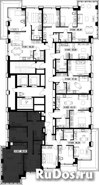 Продам 3 комнатную квартиру 86 м2 изображение 3