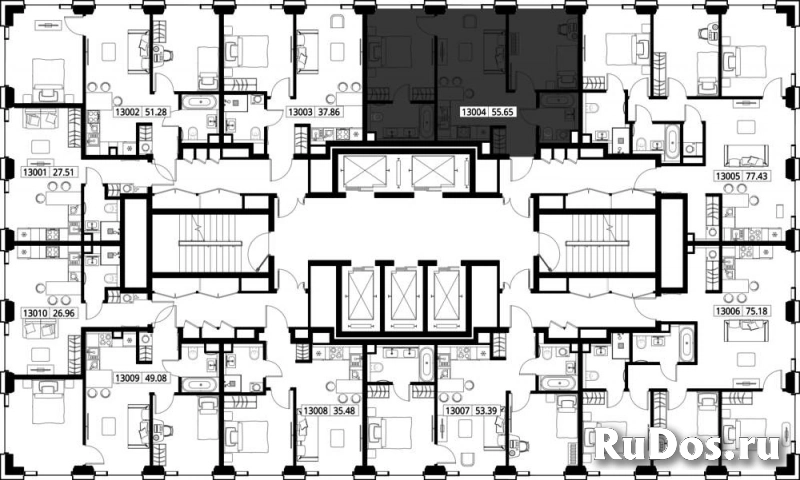 Продам 2 комнатную квартиру 55.65 м2 изображение 3