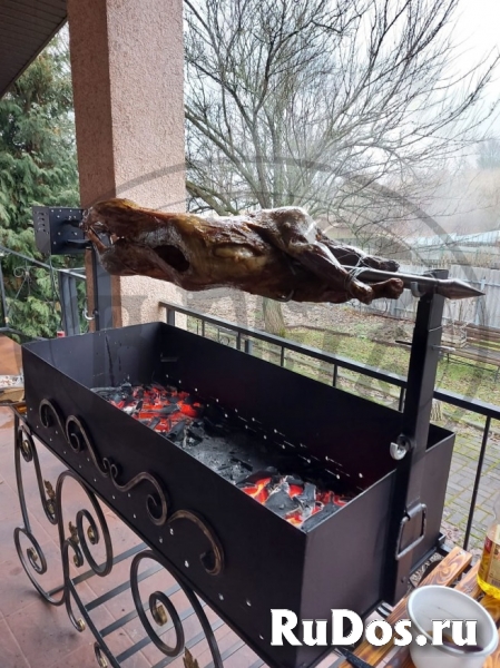 Вертел для мангала с электроприводом изображение 5