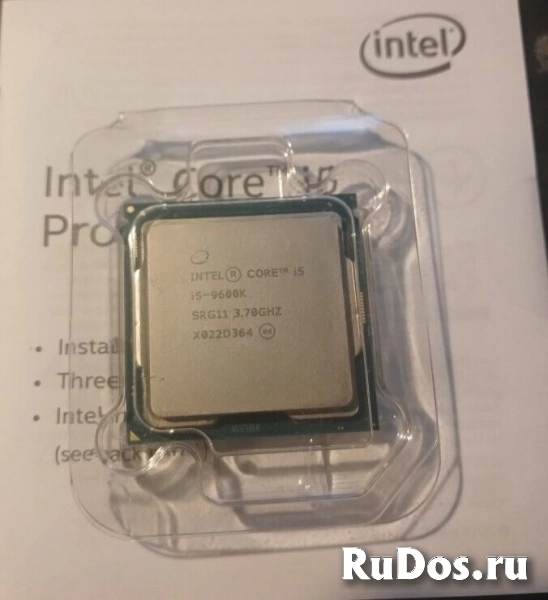 Intel Core i5 9600k ПРОЦЕССОР изображение 4