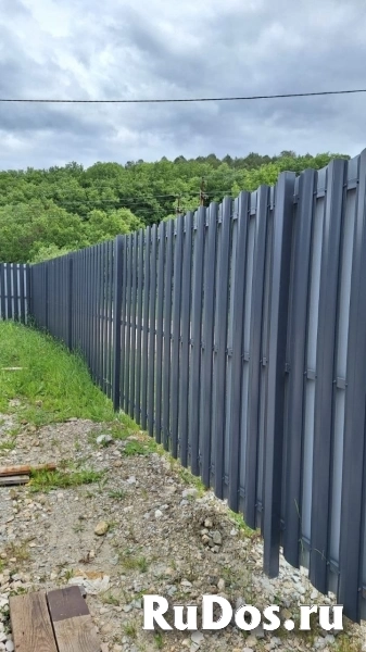 Готовый комплект забора изображение 7