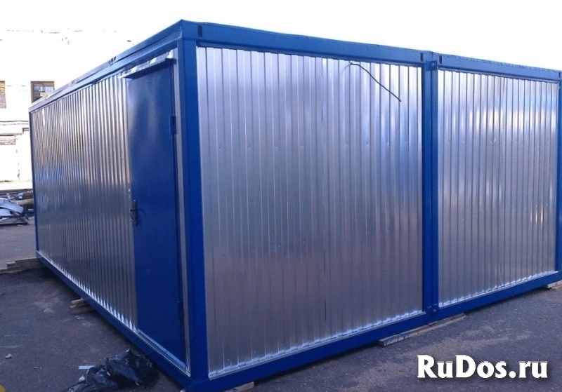 Модульное здание "Штаб стройки" 6 м х 4,8 м. изображение 5