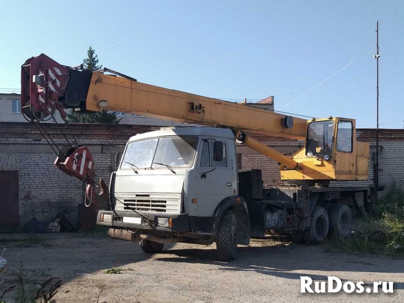 Автокран Галичанин 25 т / Камаз, 2002 г, 9000 м/ч изображение 3