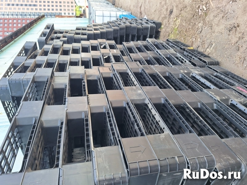 Вывоз выкуп Пластиковые поддоны паллеты бу изображение 3