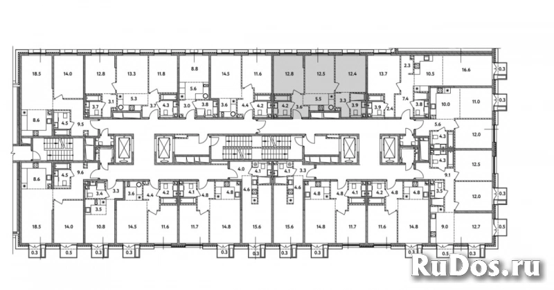 Продам 2 комнатную квартиру 58.2 м2 изображение 3
