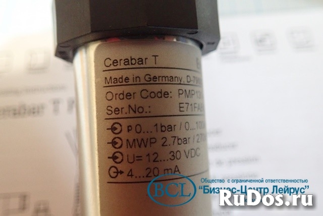 Датчики давления Cerabar-t pmp131 0-1bar, 0-1.6bar, 0-100bar изображение 6