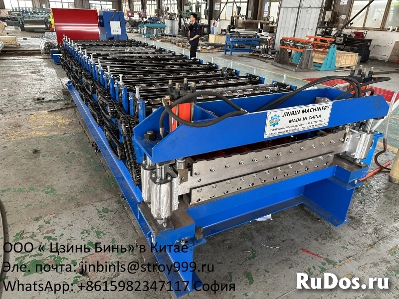 Двухъярусное оборудование для производства профнастила С8 и C20 фотка
