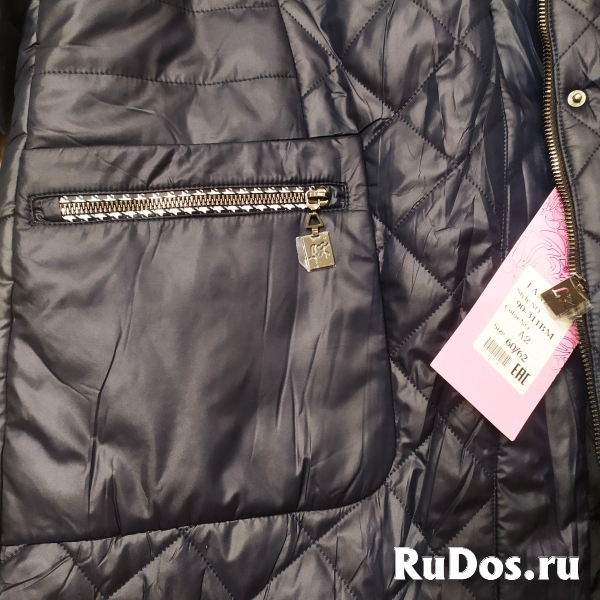 Куртка женская зимняя большого размера изображение 9