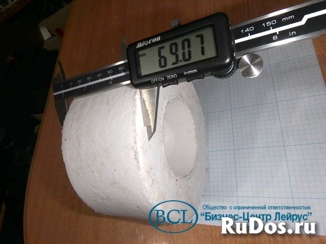 Втулка фторопластовая Ф4 белая 143/74х69 ТУ изображение 5