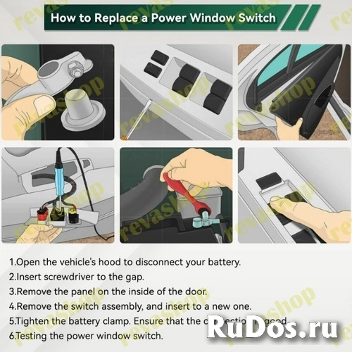 Блок кнопок стеклоподъёмника для Audi A3 8P1 8PA Q изображение 9