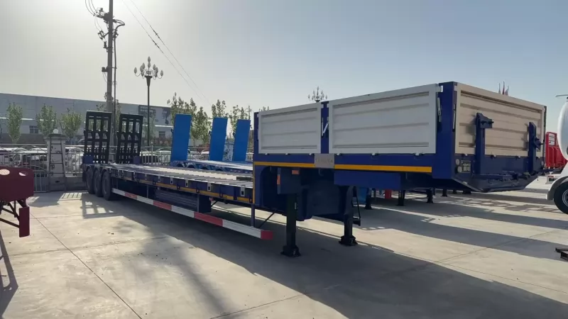 Полуприцеп-трал с трапами TONGYADA CTY9603TDPS высокий, 3-оси,  новый. изображение 5