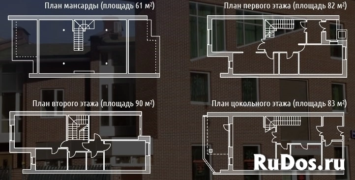 Продается таунхаус в ЖК Форт Роз, 316 кв.м. фотка