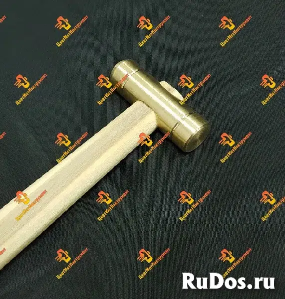 Молоток Латунный искробезопасный 0,5 кг (500 гр) фотка