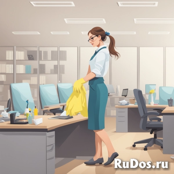 Профессиональная уборка офисов фото