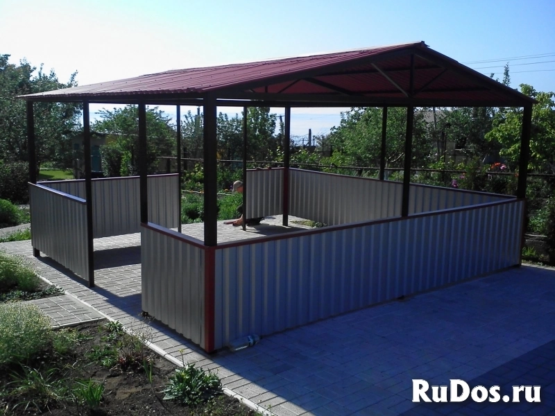 Навес/беседки для дома и дачи изображение 3