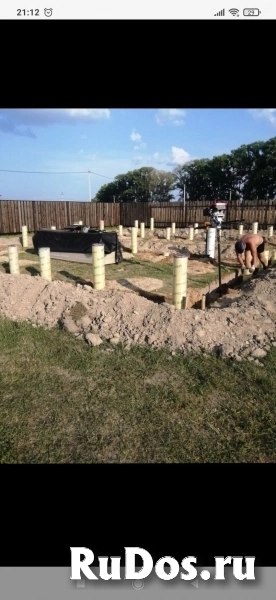 Картонная труба. Опалубка фото