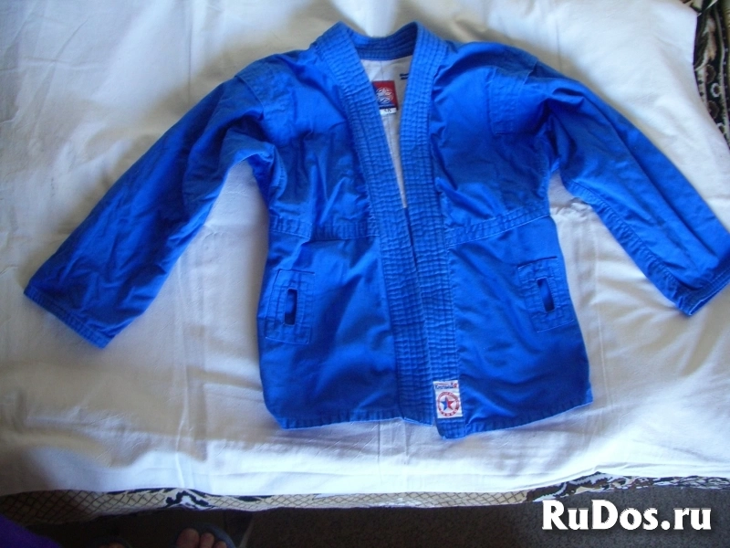 Для самбо куртки синяя и красная р 38 и самбовки р 39 изображение 4