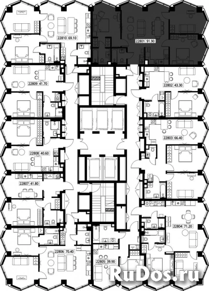 Продам 3 комнатную квартиру 91.9 м2 изображение 3