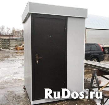 Пост охраны 1,5х1,5х2,5м, электрика, изготовление изображение 5