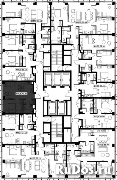 Продам 1 комнатную квартиру 40.3 м2 изображение 3