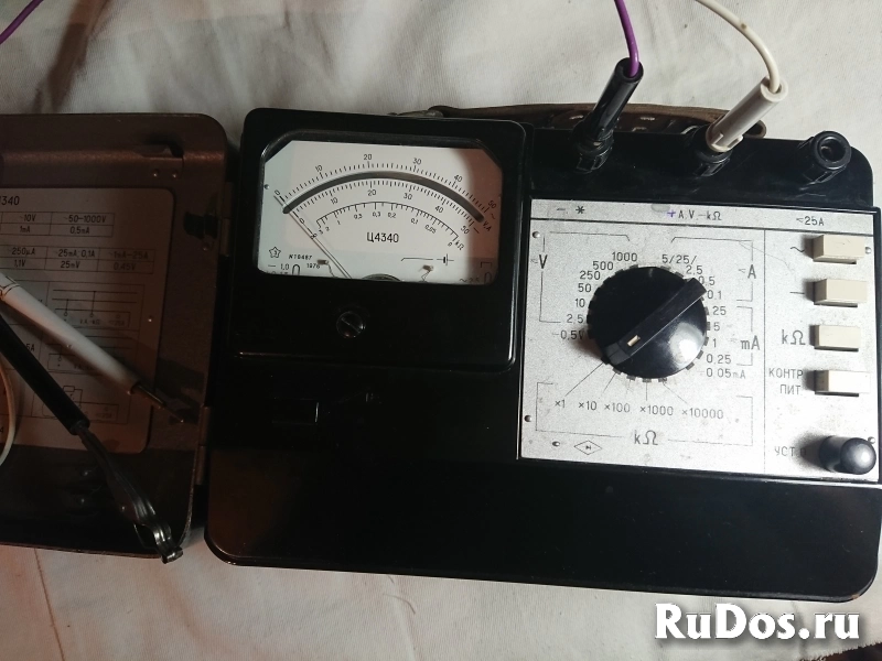 Прибор Ц4340 - аналоговый тестер для радиолюбителей изображение 3