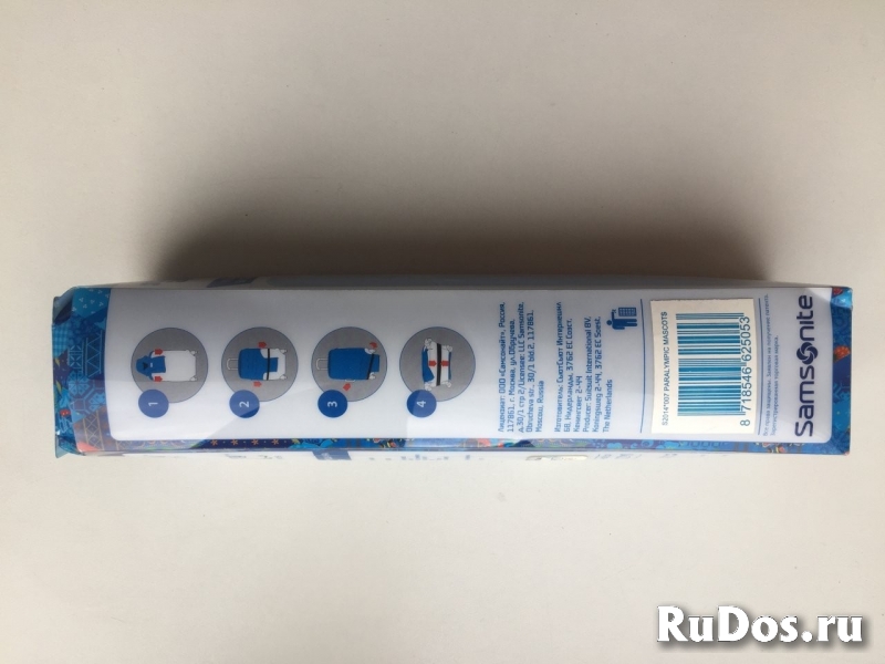 Чехол новый samsonite на чемодан сочи олимпиада синий средни аксе изображение 5