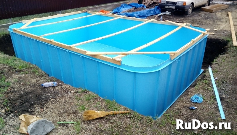 Чаша бассейна, купели из полипропилена изображение 5