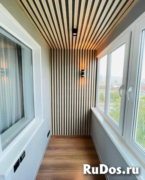 Остекление и отделка балконов изображение 8