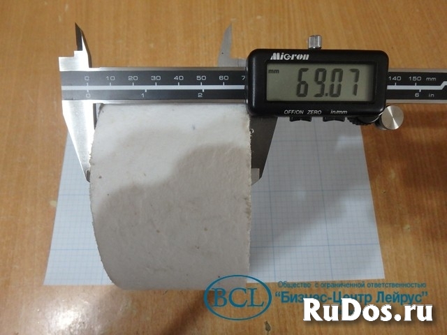 Втулка фторопластовая Ф4 белая 143/74х69 ТУ изображение 3