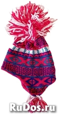 Шапка детская вязаная фото