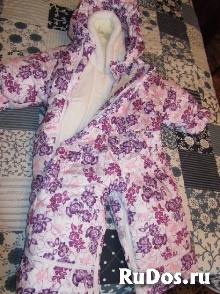 Детский  комбинезон . от  месяца  до  1,5 лет . НОВЫЙ . изображение 3