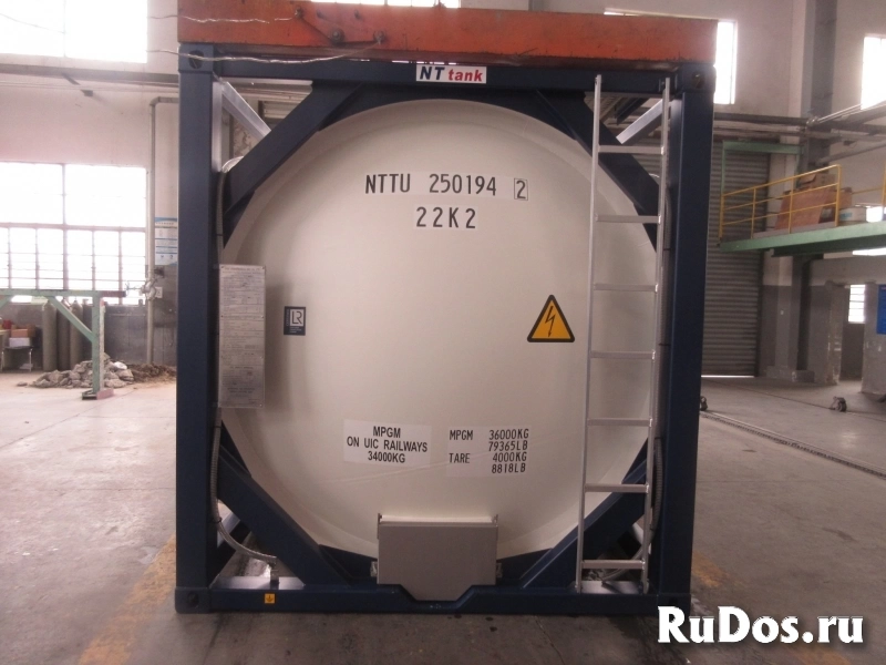 Танк-контейнер объём 25м3 тип Т4, для перевозки наливных грузов, новый изображение 8