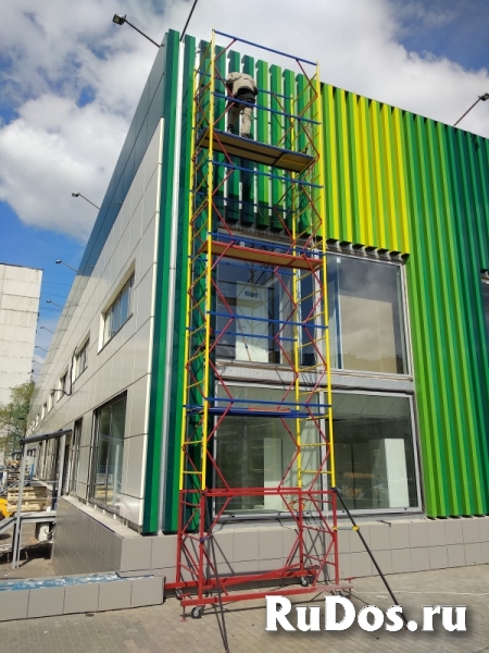 Вышка тура строительная 0,7х1,6м, высота 2,7м фото