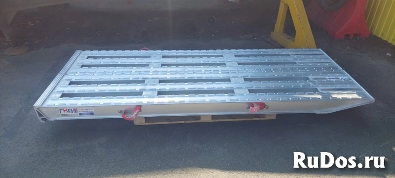 Аппарели алюминиевые на трал фото