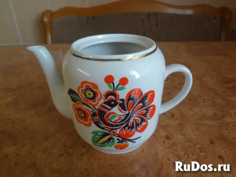 Чайники заварочные фарфоровые изображение 7