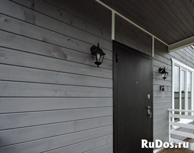 КРАШЕНАЯ СКАНДИНАВСКАЯ ДОСКА С ПОДНЯТЫМ ВОРСОМ фото