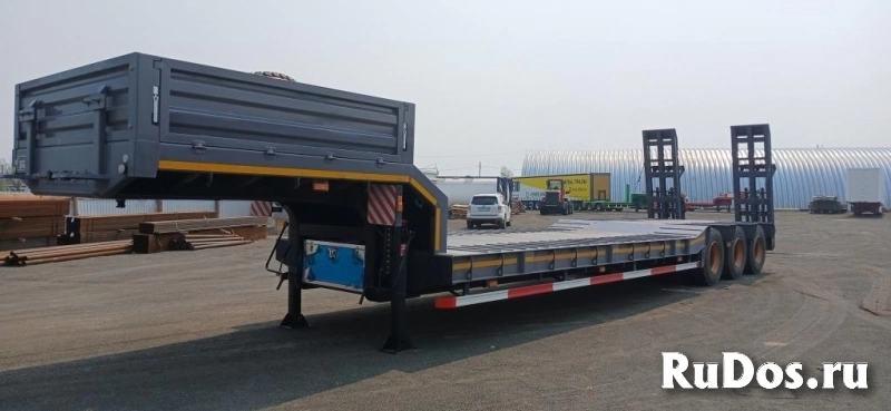 Полуприцеп-трал с трапами TONGYADA CTY9603TDPS негабарит с понижением, 3-оси, новый. изображение 12
