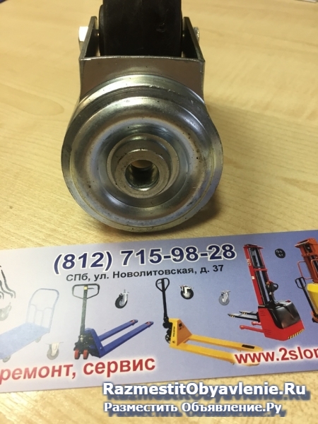 Колесо поворотные фенольное, термостойкое до +250г изображение 4